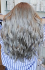 Ashy Platinum Blonde Hair